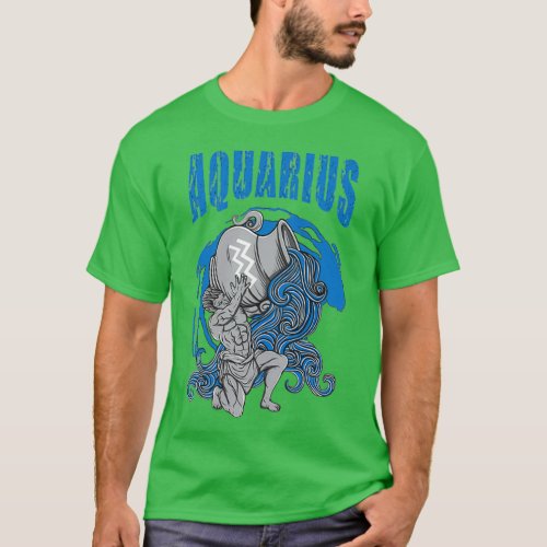 Aquarius God T_Shirt