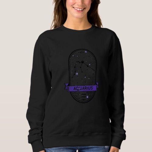 Aquarius Horoscope Astrology   Sweatshirt