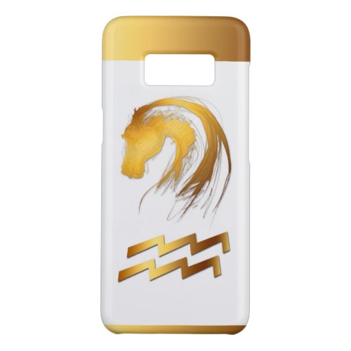 Aquarius Horse Western Chinese Astrology Samsung Case_Mate Samsung Galaxy S8 Case