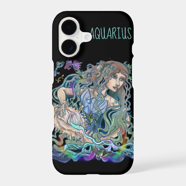 Aquarius~ Iphone Case (Back)