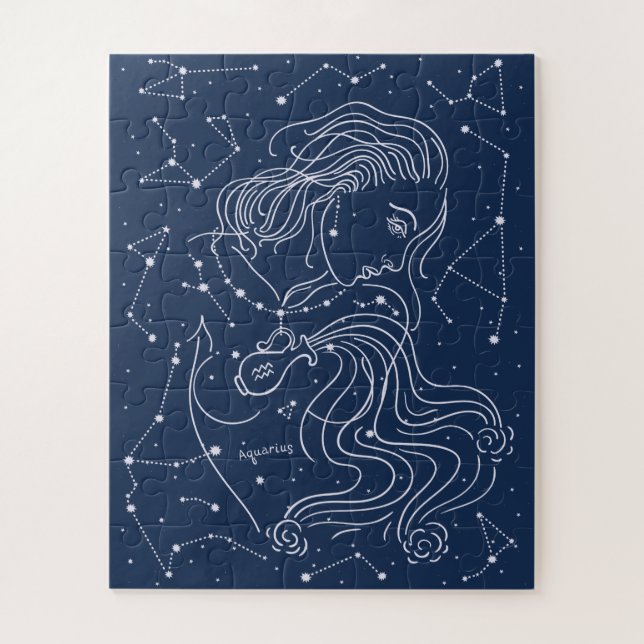 Aquarius Jigsaw Puzzle (Vertical)