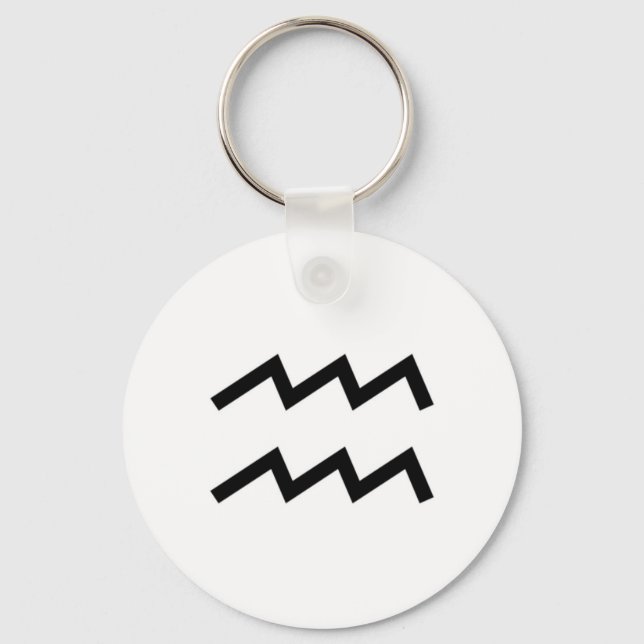 Aquarius Keychain (Front)