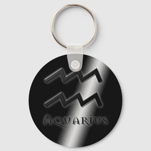 Aquarius Keychain (Front)