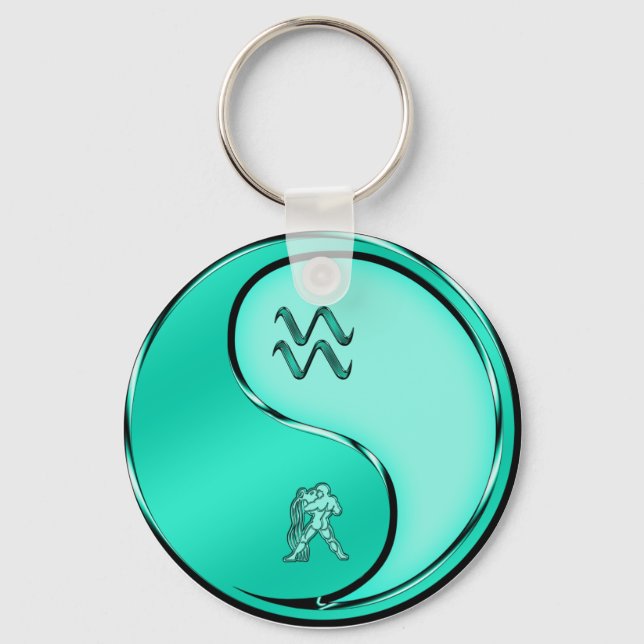 Aquarius Keychain (Front)
