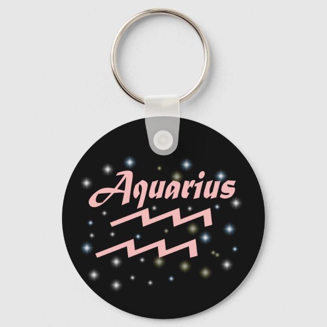 Aquarius Keychain (Front)