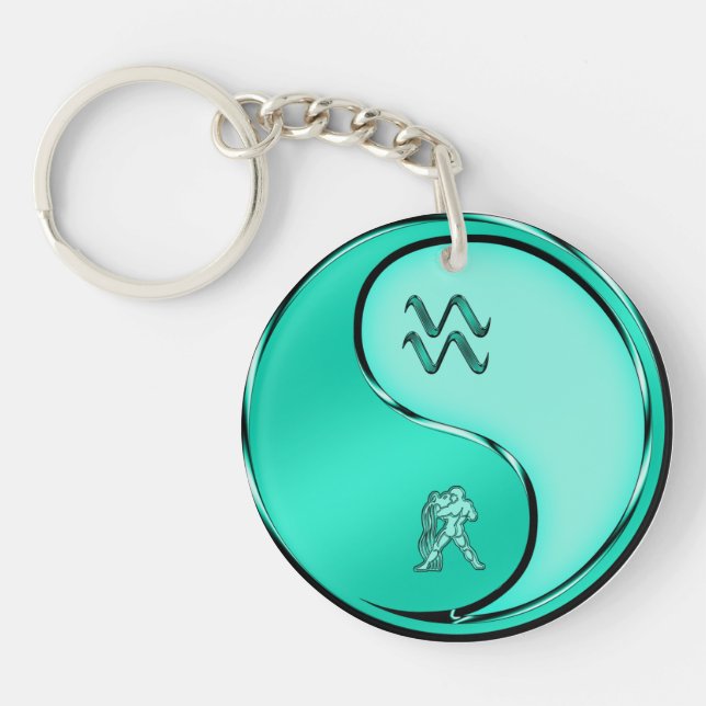 Aquarius Keychain (Front)