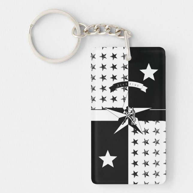 Aquarius Keychain (Front)