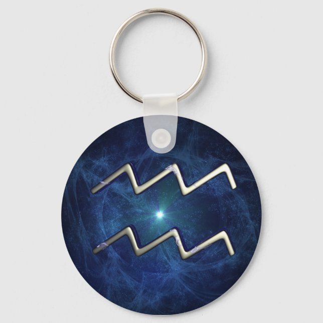 Aquarius Keychain (Front)