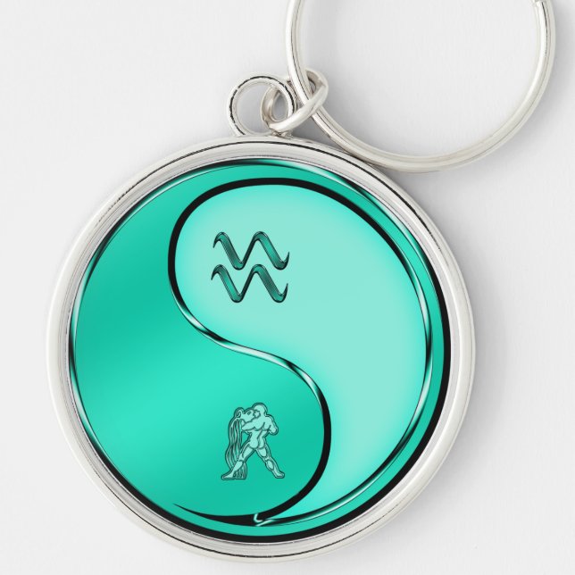 Aquarius Keychain (Front)
