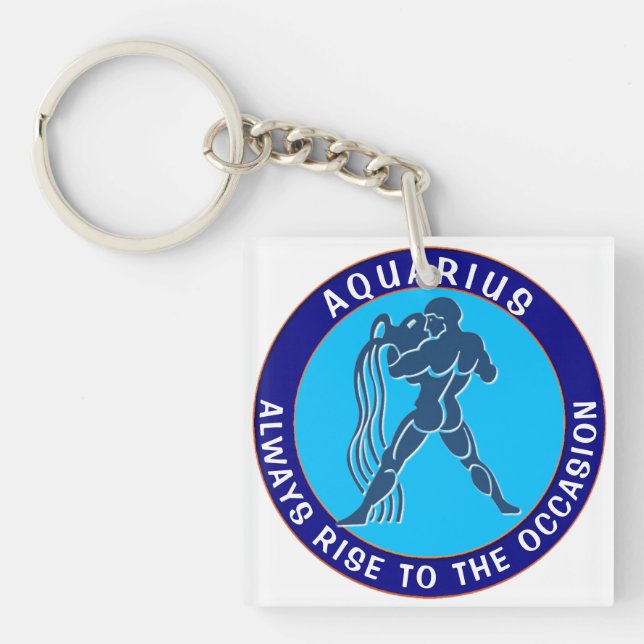 AQUARIUS KEYCHAIN (Front)