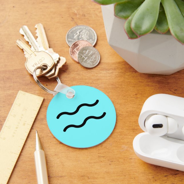 Aquarius Keychain (Desk)