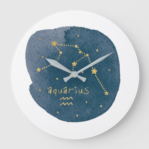 Aquarius Large Clock