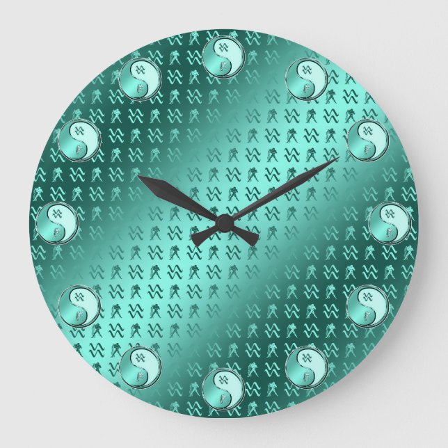 Aquarius Large Clock (Front)