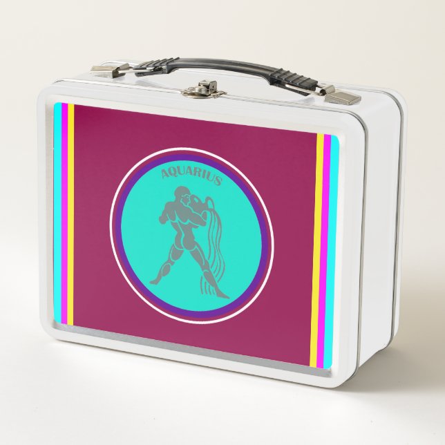 Aquarius Lunch Box (Front)