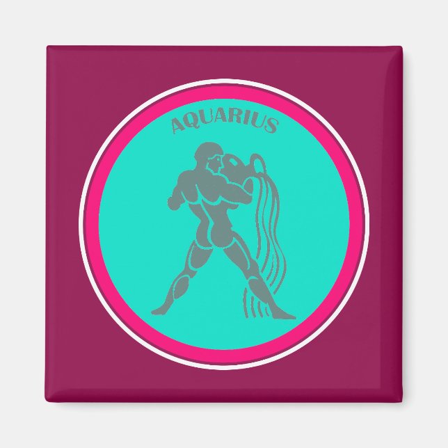 Aquarius Magnet (Front)