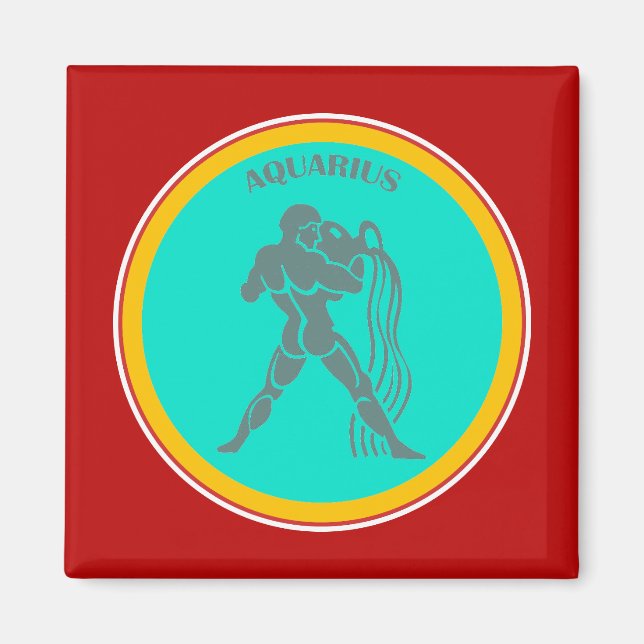 Aquarius Magnet (Front)