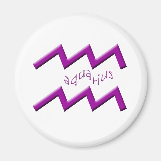 Aquarius Magnet (Front)