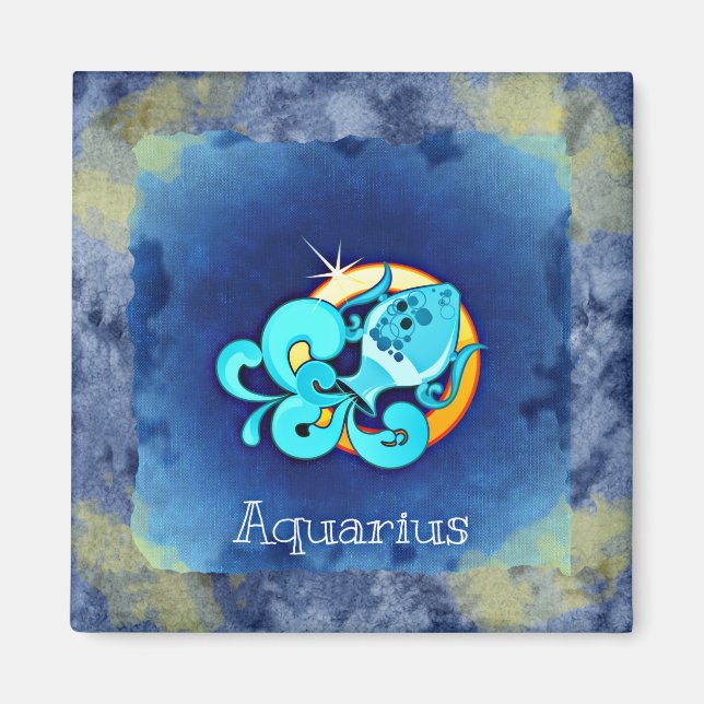 Aquarius Magnet (Front)