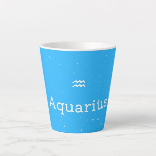 Aquarius Maguca Caf Latmagmag Latte Mug