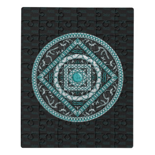 Aquarius Mandala Acrylic Puzzle