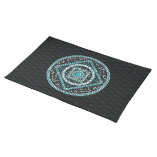 Aquarius Mandala Placemat