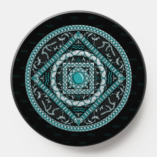 Aquarius Mandala PopSocket