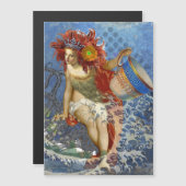 Aquarius Mermaid Gothic Blue Art (Front/Back)