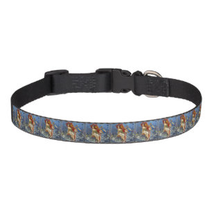 Aquarius Mermaid Gothic Blue Art Pet Collar