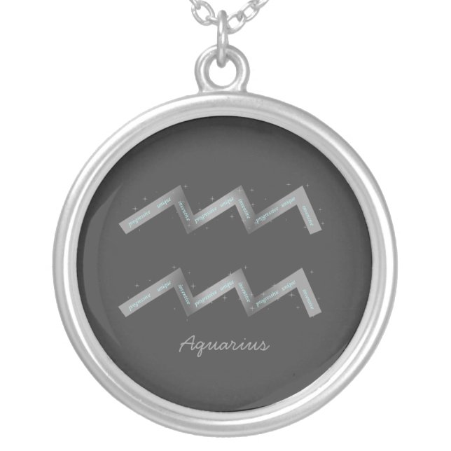 Aquarius Necklace (Front)