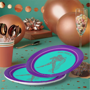 Aquarius Paper Plate