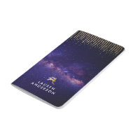 Aquarius Personalized Monogram Journal Notebook