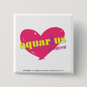 Aquarius Pinback Button