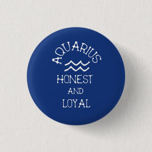 Aquarius Pinback Button