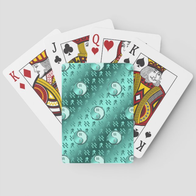 Aquarius Poker Cards (Back)