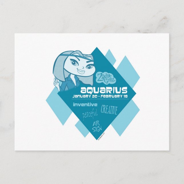 Aquarius Postcard (Front)