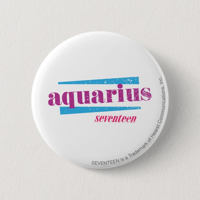 Aquarius Purple Button (Front)