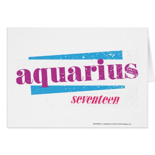 Aquarius Purple Cards (Front Horizontal)