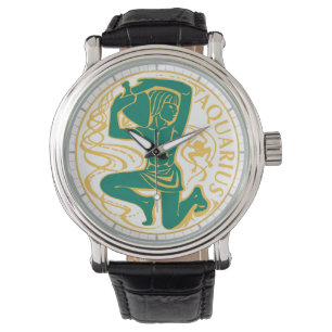 Aquarius Sign of the Zodiac Watch