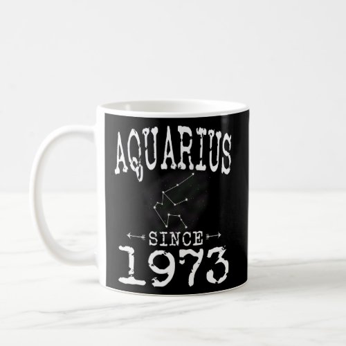 Aquarius Since 1973 Aquarius Star Constellation Bi Coffee Mug
