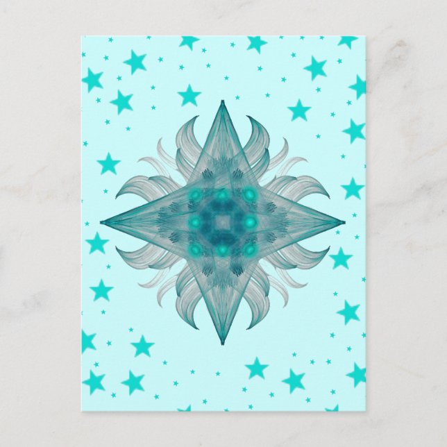 Aquarius Star Postcard (Front)
