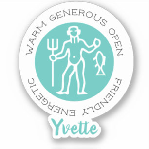 Aquarius Sticker