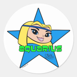 Aquarius Stickers
