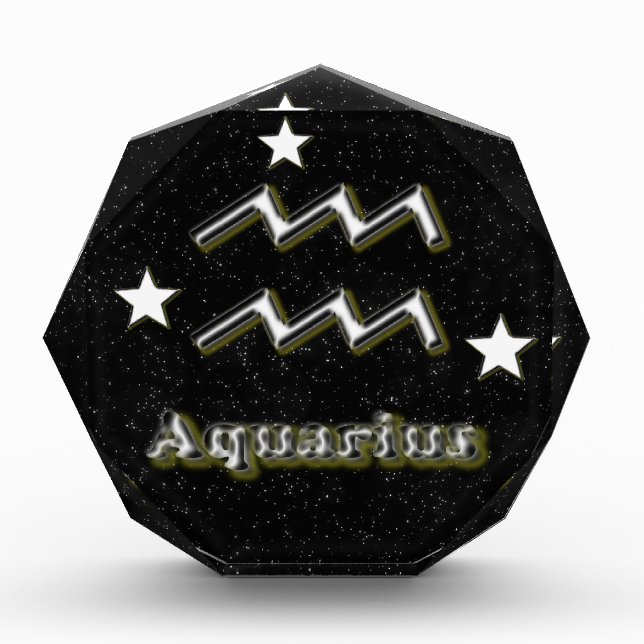Aquarius symbol award (Front)