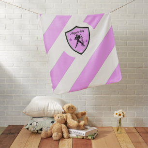 Aquarius symbol baby blanket
