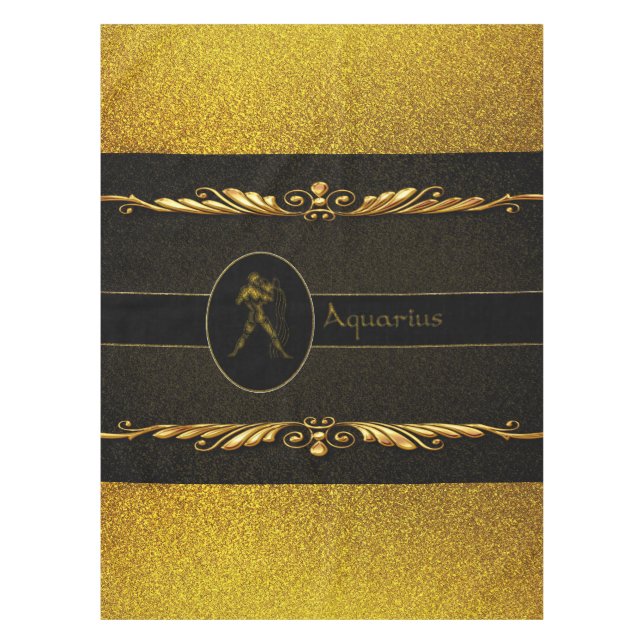 Aquarius Tablecloth (Front)