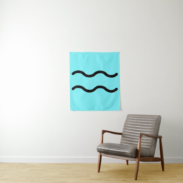 Aquarius  tapestry (In Situ)