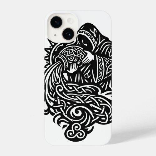 Aquarius — The Water Bearer by BurnsInHell iPhone 14 Case