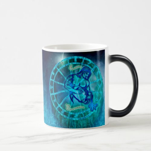 Aquarius the Water Bearer Horoscope Magic Mug