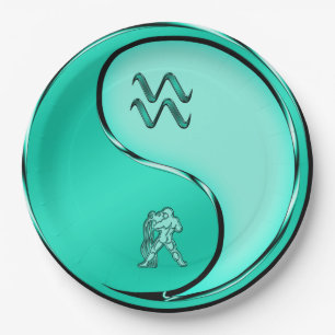 Aquarius the Water Bearer Paper Plates