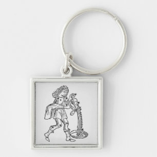 Aquarius (the Water Carrier) an illustration from Keychain